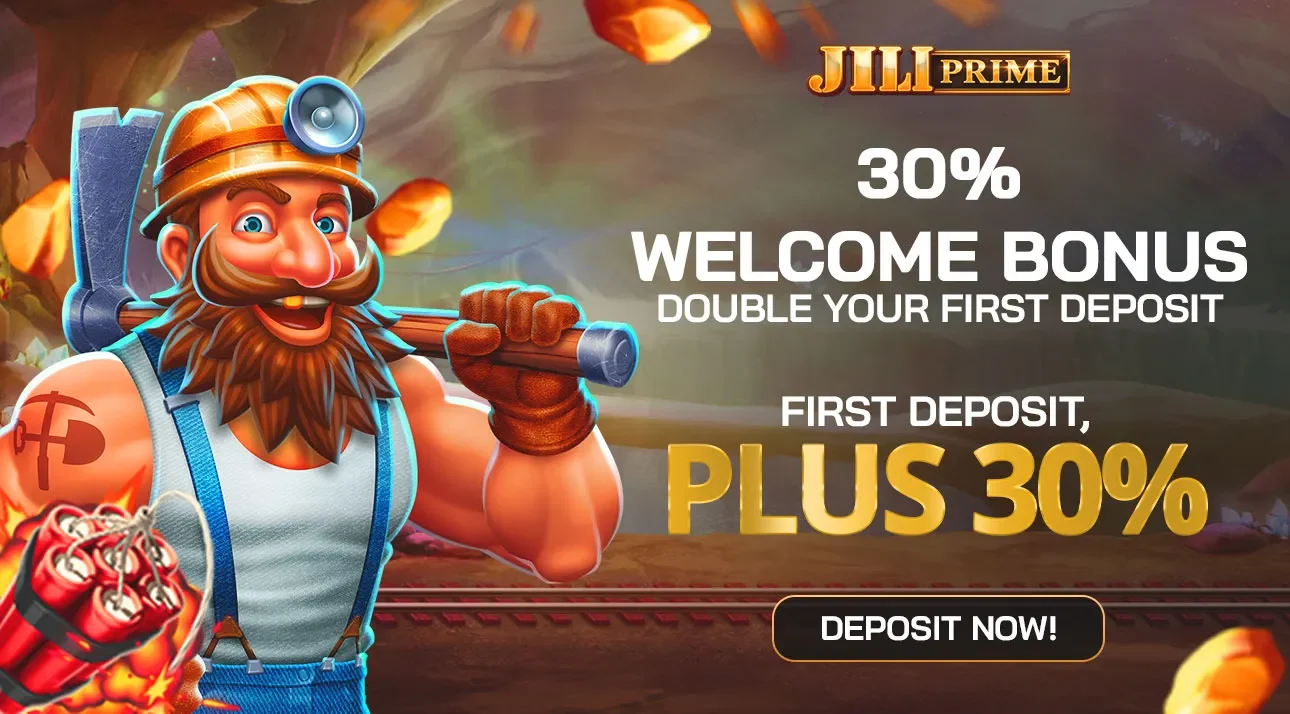 30% Welcome Bonus